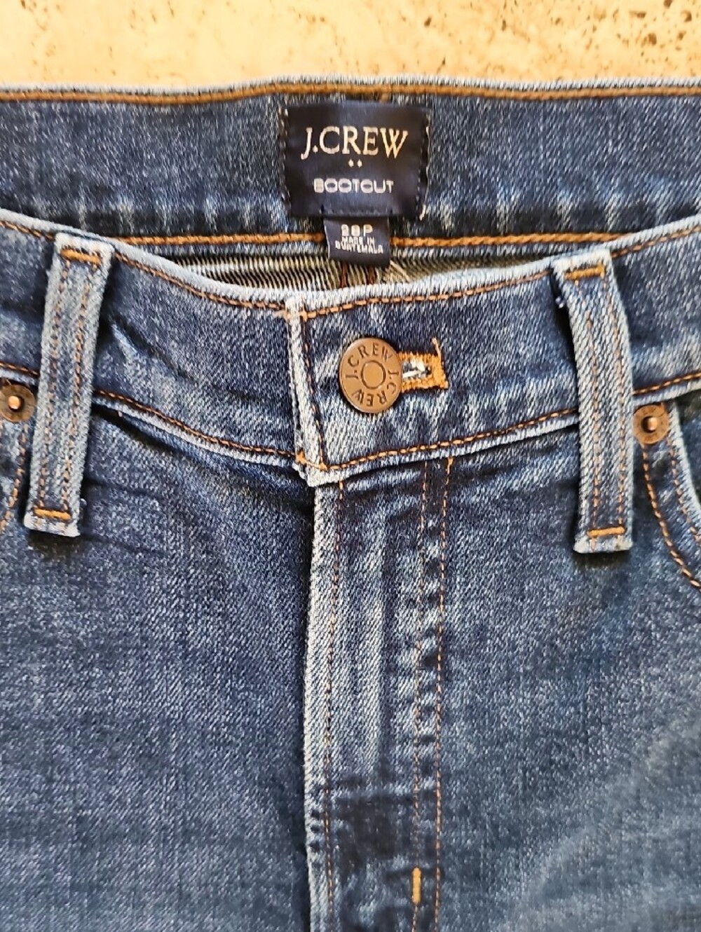 NWT J. Crew Boot Cut Indigo Wash Jeans Sz 28P - Picture 4 of 11
